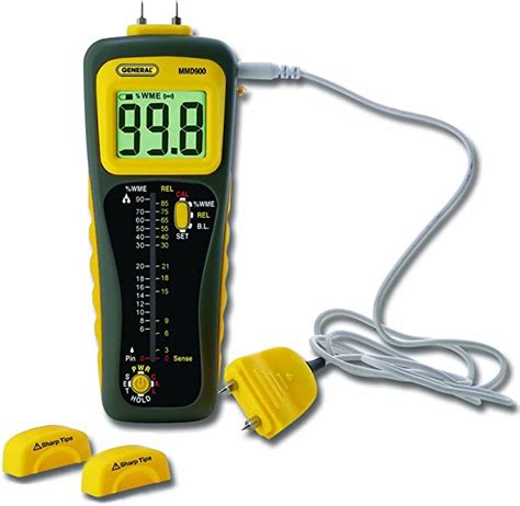 custom general tools mmd900 moisture meter|general tools pin type moisture meter.